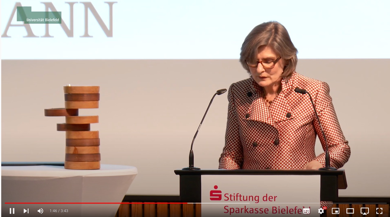 Festrede der Preisträgerin 2018 Barbara Stollberg-Rilinger